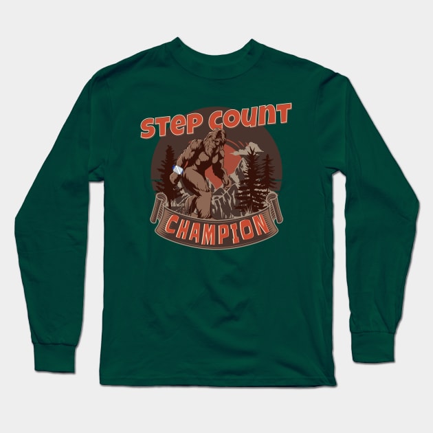 Bigfoot Long Sleeve T-Shirt by Polynesian Vibes